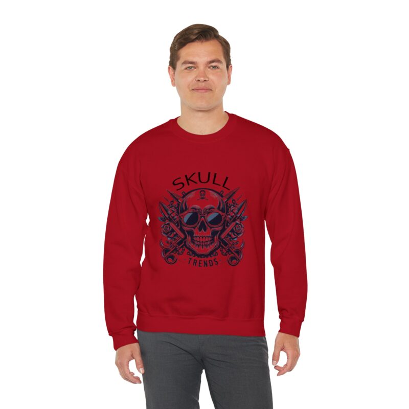 Skull Trends - Unisex Heavy Blend™ Crewneck Sweatshirt - Image 149