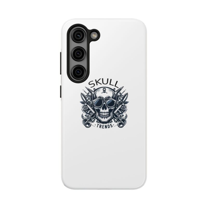 Skull Trends - White Phone Tough Phone Cases - Image 111