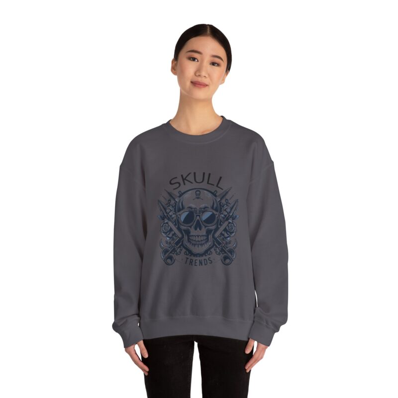 Skull Trends - Unisex Heavy Blend™ Crewneck Sweatshirt - Image 103