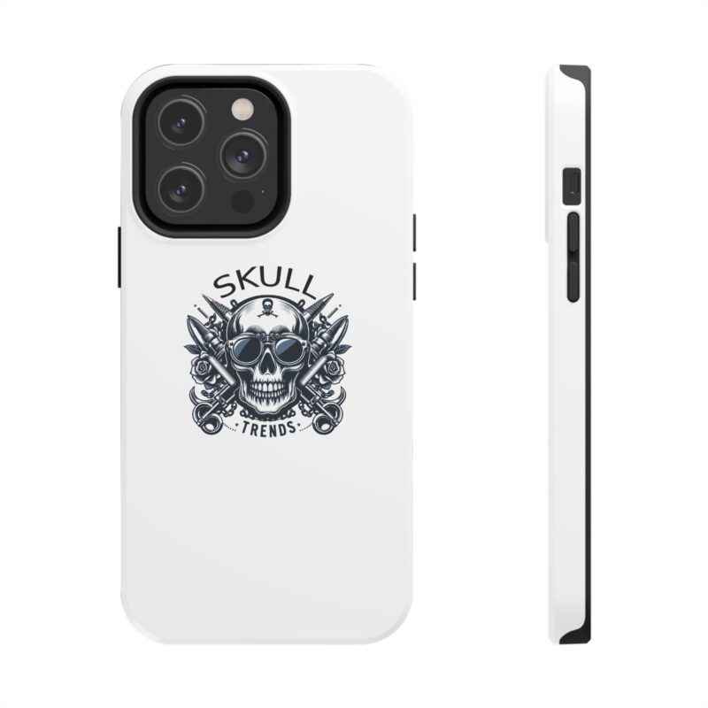 Skull Trends - White Phone Tough Phone Cases - Image 87