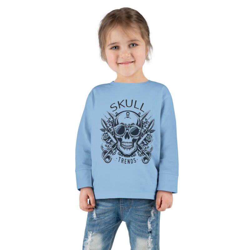 Skull Trends - Toddler Long Sleeve Tee - Image 12