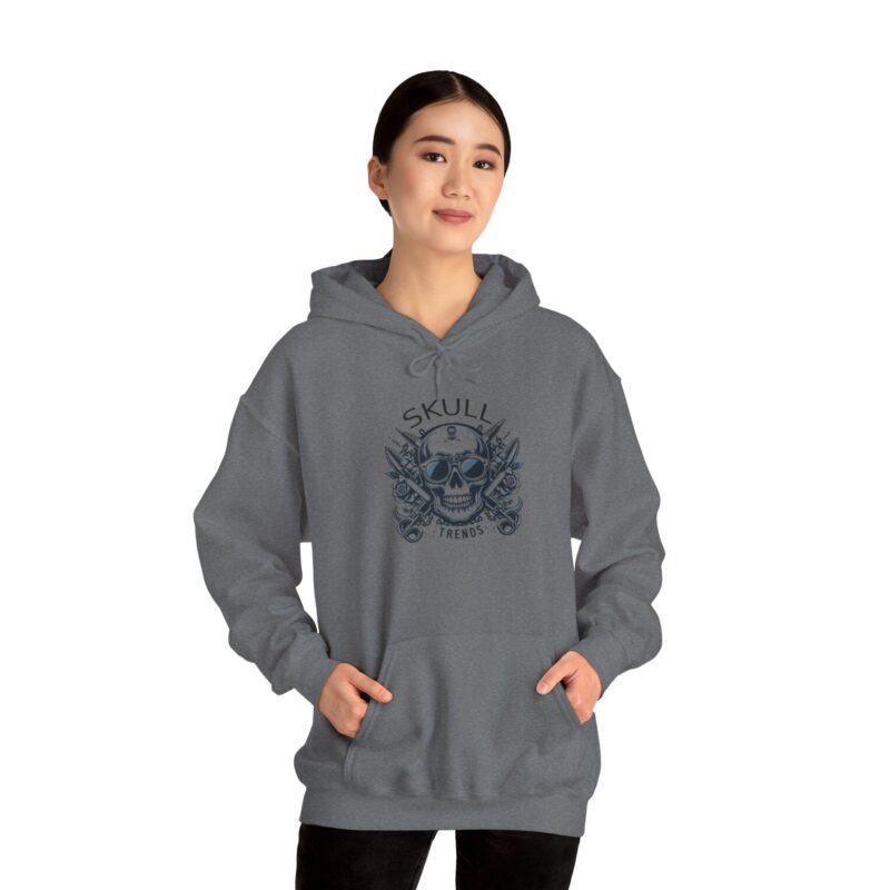 Skull Trends - Unisex Heavy Blend™ Hooded Sweatshirt - Image 97