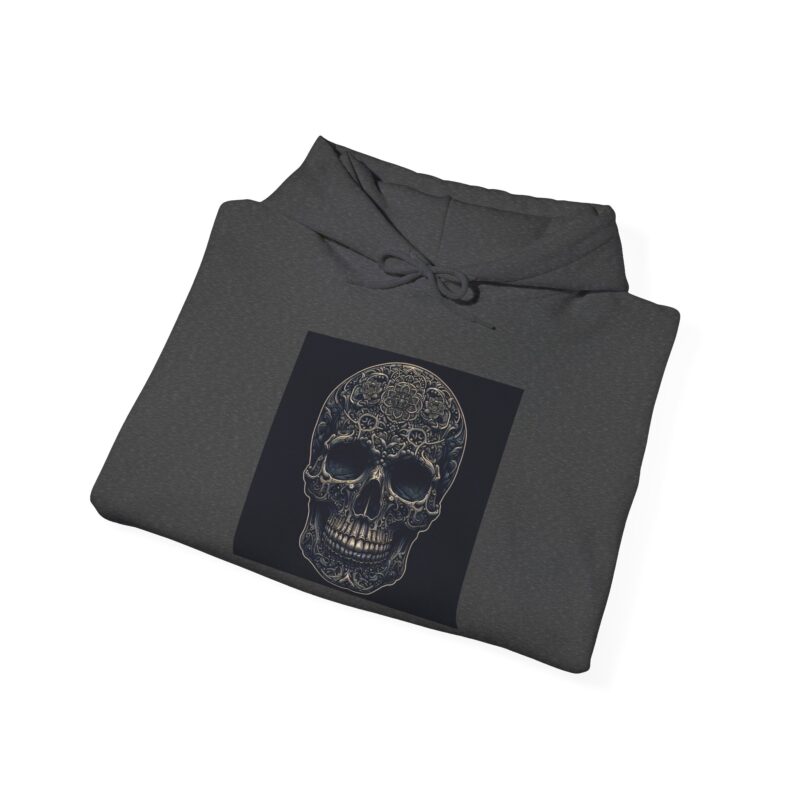 Large Skull - Unisex Heavy Blend™ Hooded Sweatshirt - Image 56