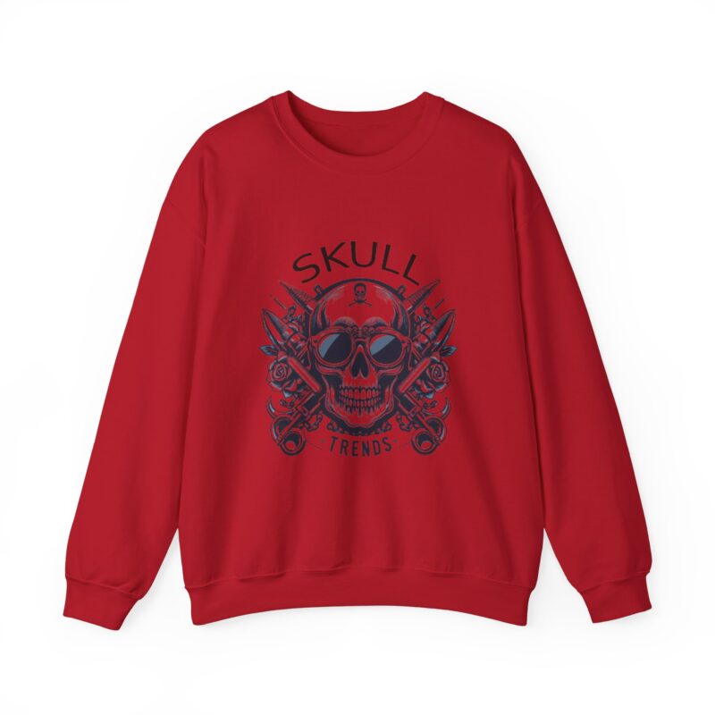 Skull Trends - Unisex Heavy Blend™ Crewneck Sweatshirt - Image 145