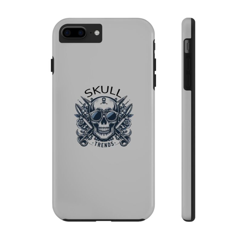 Skull Trends - Grey Phone Tough Phone Cases - Image 6