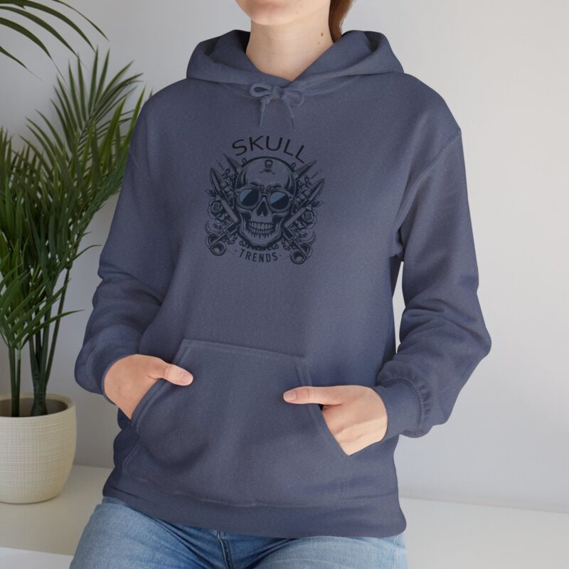 Skull Trends - Unisex Heavy Blend™ Hooded Sweatshirt - Image 130