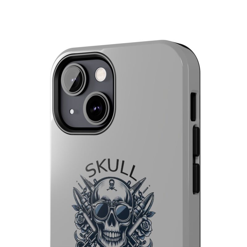 Skull Trends - Grey Phone Tough Phone Cases - Image 68