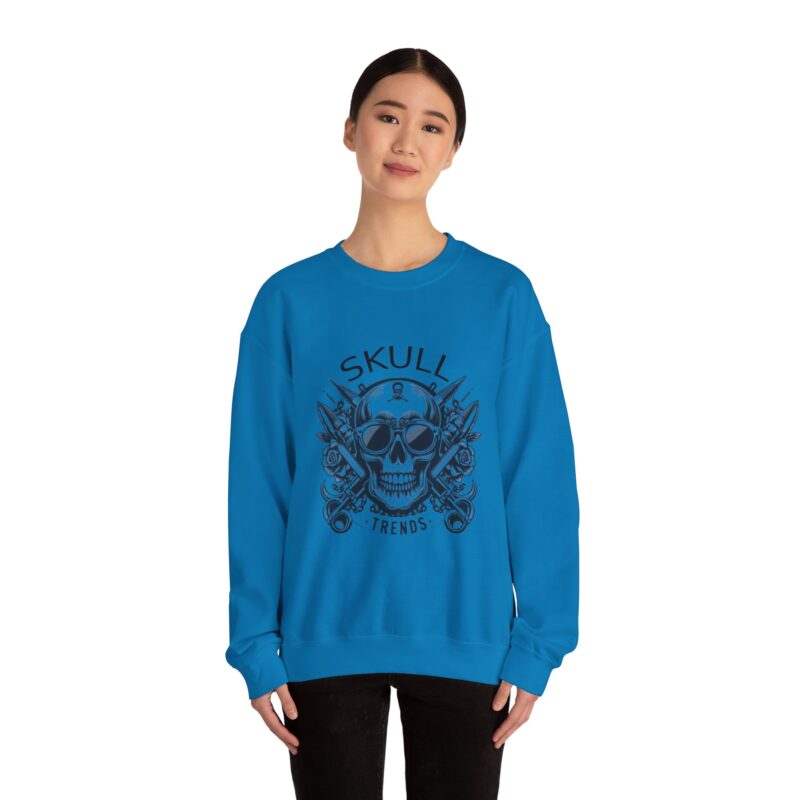 Skull Trends - Unisex Heavy Blend™ Crewneck Sweatshirt - Image 92