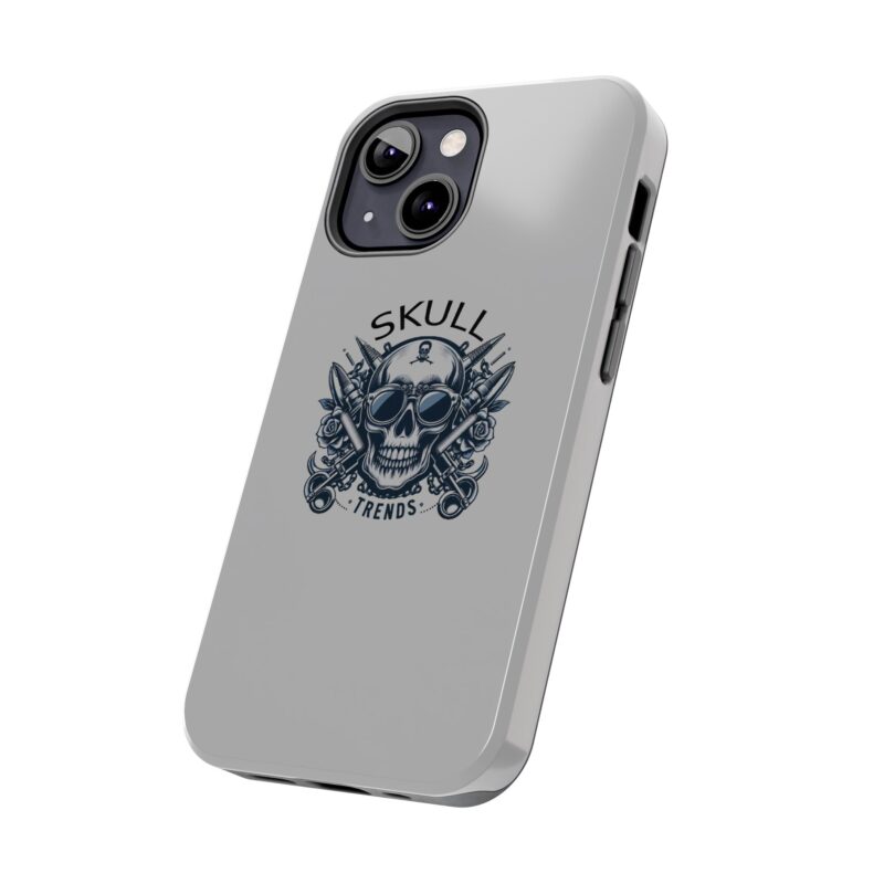 Skull Trends - Grey Phone Tough Phone Cases - Image 67