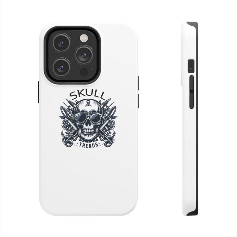 Skull Trends - White Phone Tough Phone Cases - Image 85