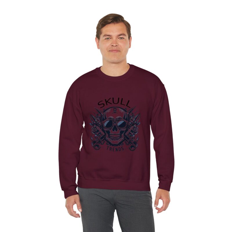 Skull Trends - Unisex Heavy Blend™ Crewneck Sweatshirt - Image 50