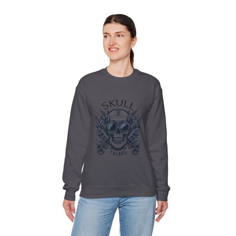 Skull Trends - Unisex Heavy Blend™ Crewneck Sweatshirt - Image 107