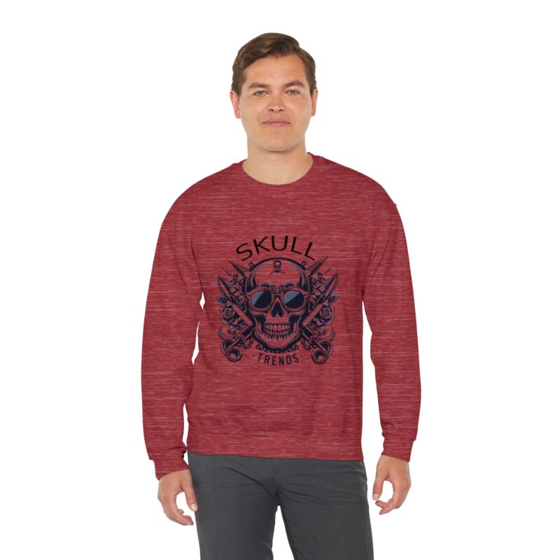 Skull Trends - Unisex Heavy Blend™ Crewneck Sweatshirt - Image 116