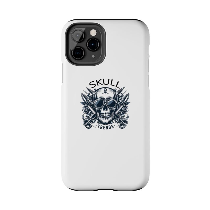 Skull Trends - White Phone Tough Phone Cases - Image 24