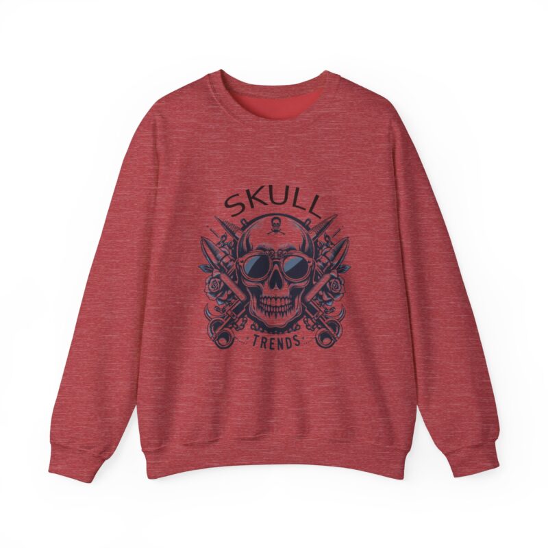 Skull Trends - Unisex Heavy Blend™ Crewneck Sweatshirt - Image 112