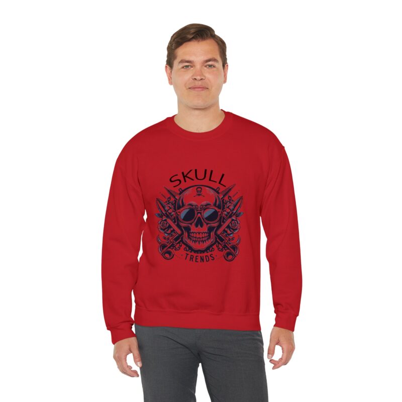 Skull Trends - Unisex Heavy Blend™ Crewneck Sweatshirt - Image 127