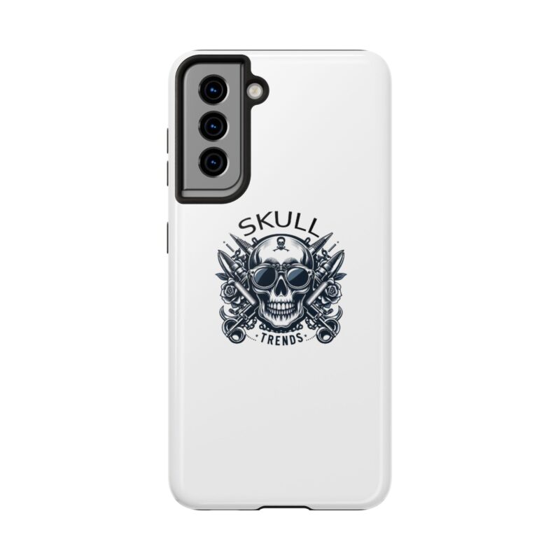 Skull Trends - White Phone Tough Phone Cases - Image 121