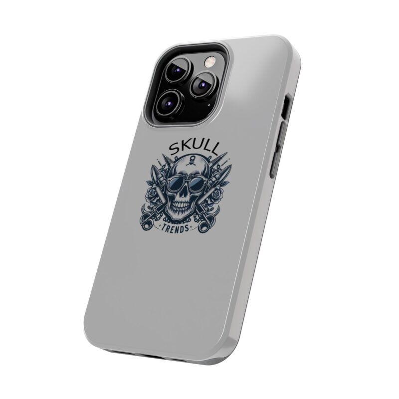 Skull Trends - Grey Phone Tough Phone Cases - Image 73