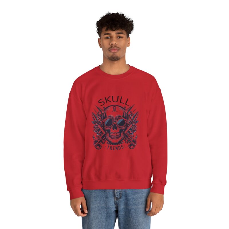 Skull Trends - Unisex Heavy Blend™ Crewneck Sweatshirt - Image 126