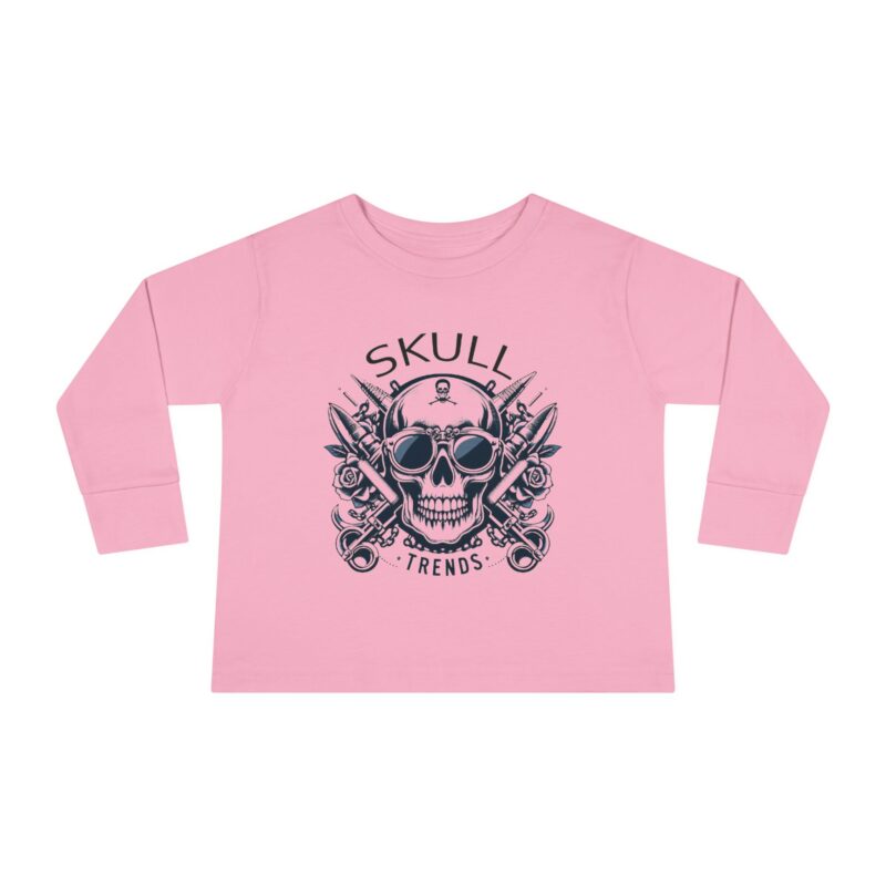 Skull Trends - Toddler Long Sleeve Tee - Image 14