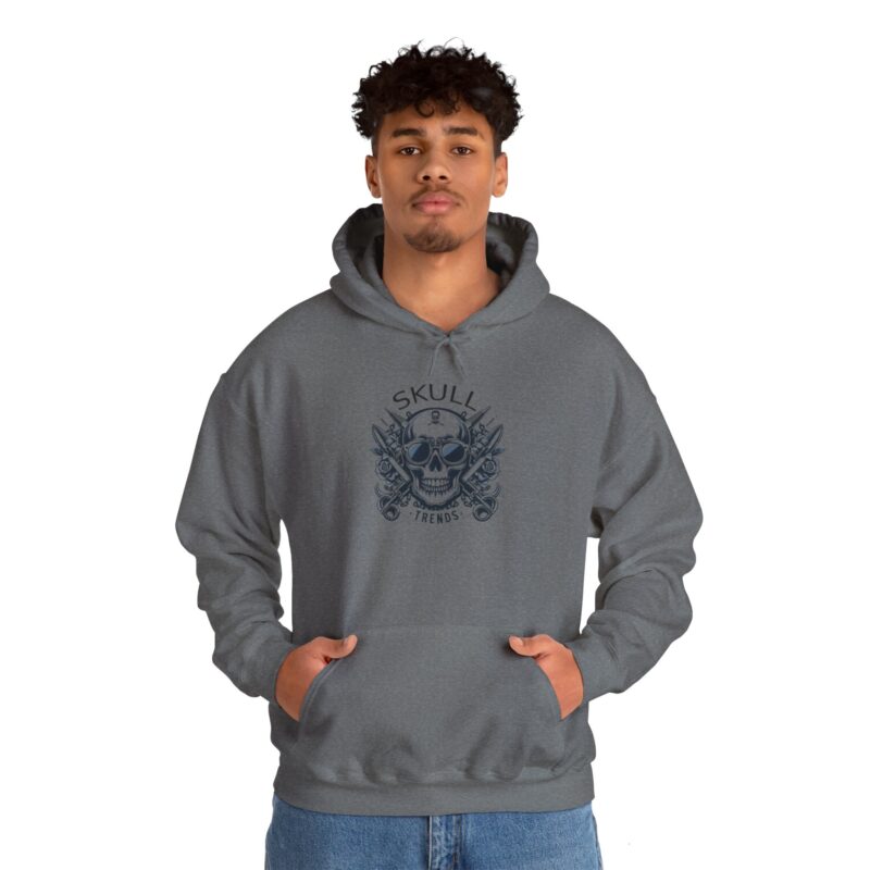 Skull Trends - Unisex Heavy Blend™ Hooded Sweatshirt - Image 98