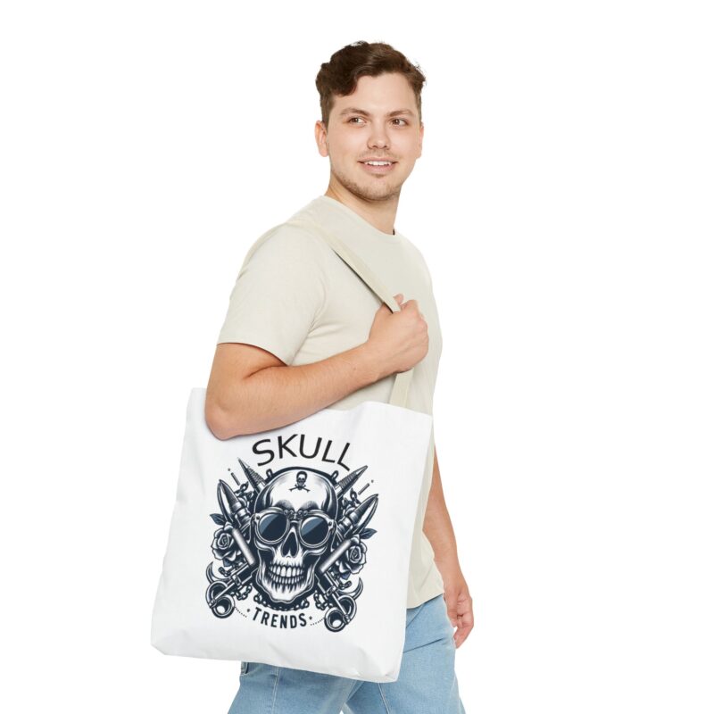 Skull Trends Logo - Tote Bag - Image 35