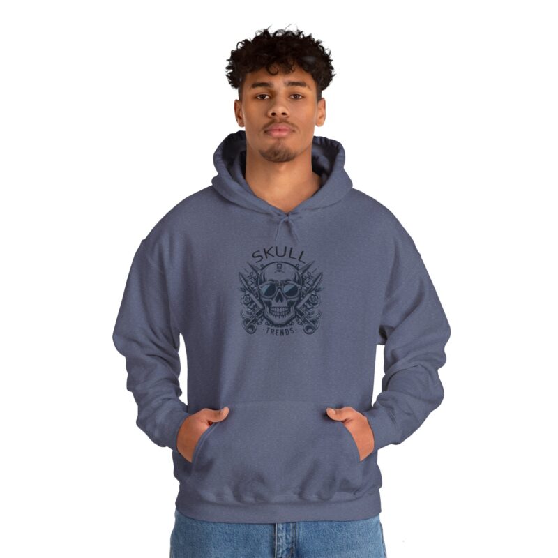 Skull Trends - Unisex Heavy Blend™ Hooded Sweatshirt - Image 124