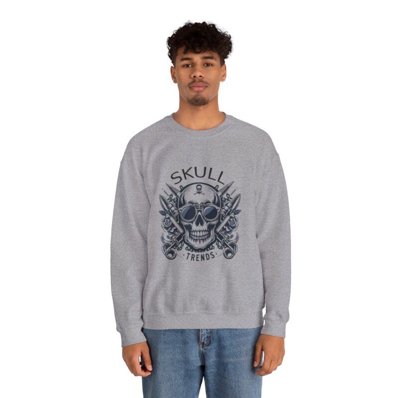 Skull Trends - Unisex Heavy Blend™ Crewneck Sweatshirt - Image 38