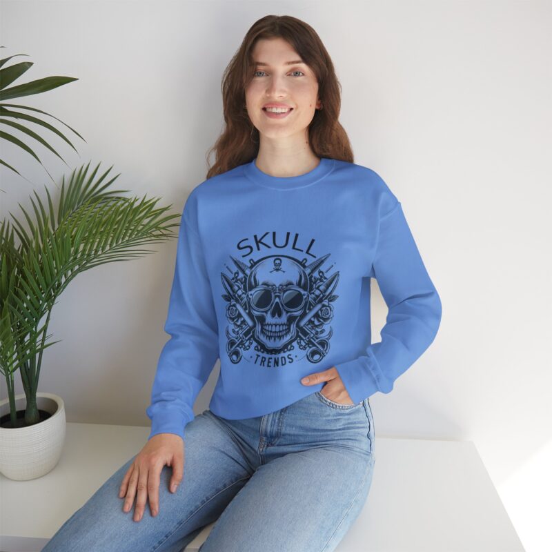 Skull Trends - Unisex Heavy Blend™ Crewneck Sweatshirt - Image 88