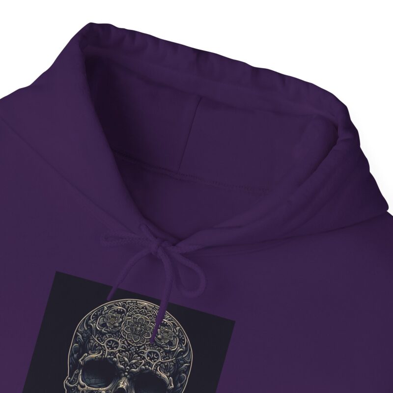 Large Skull - Unisex Heavy Blend™ Hooded Sweatshirt - Image 96