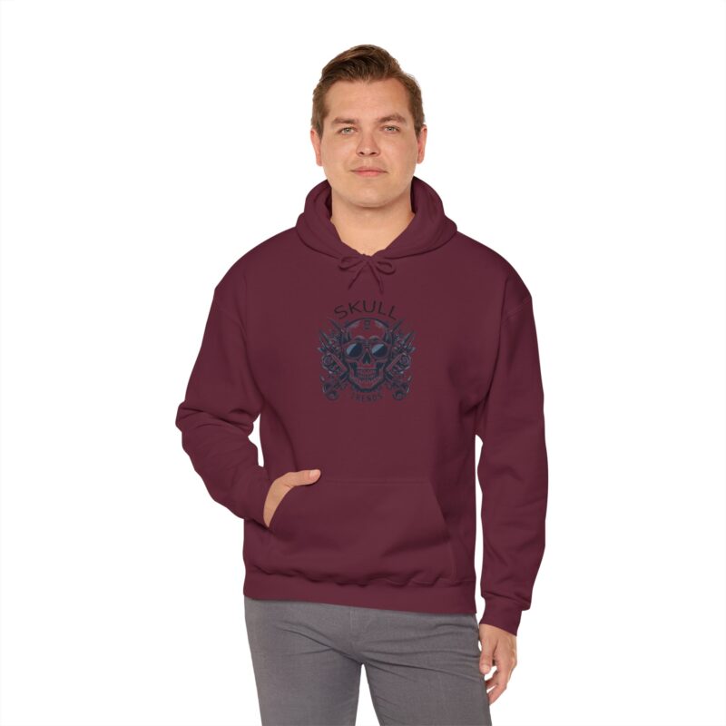 Skull Trends - Unisex Heavy Blend™ Hooded Sweatshirt - Image 74