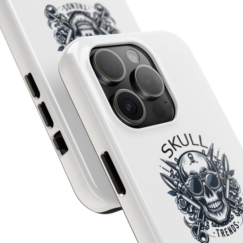 Skull Trends - White Phone Tough Phone Cases - Image 92