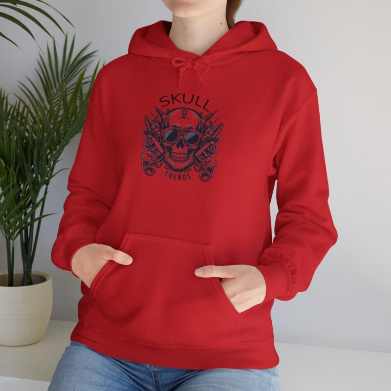 Skull Trends - Unisex Heavy Blend™ Hooded Sweatshirt - Image 143