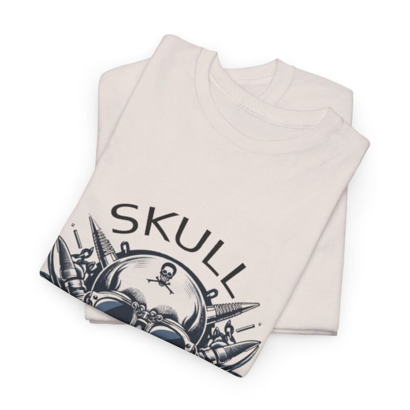 Skull Trends Logo Tshirt - Unisex Heavy Cotton Tee - Image 113