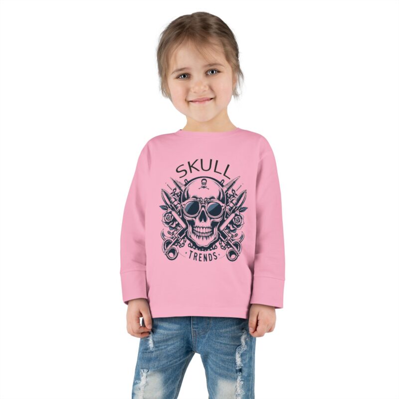 Skull Trends - Toddler Long Sleeve Tee - Image 16