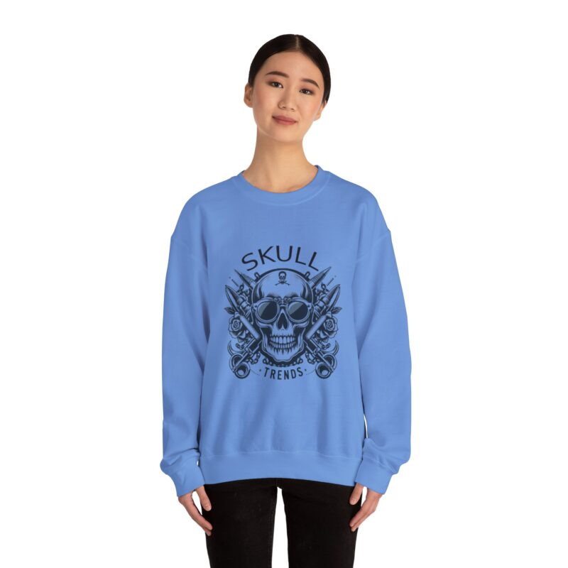 Skull Trends - Unisex Heavy Blend™ Crewneck Sweatshirt - Image 81