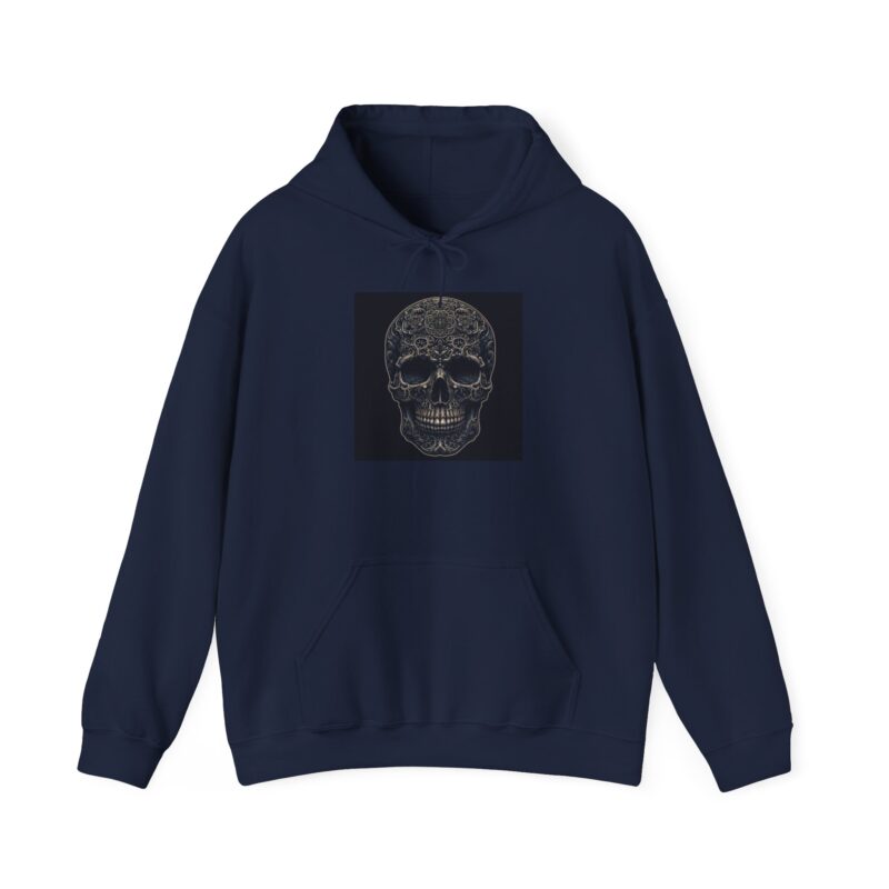 Large Skull - Unisex Heavy Blend™ Hooded Sweatshirt - Image 79