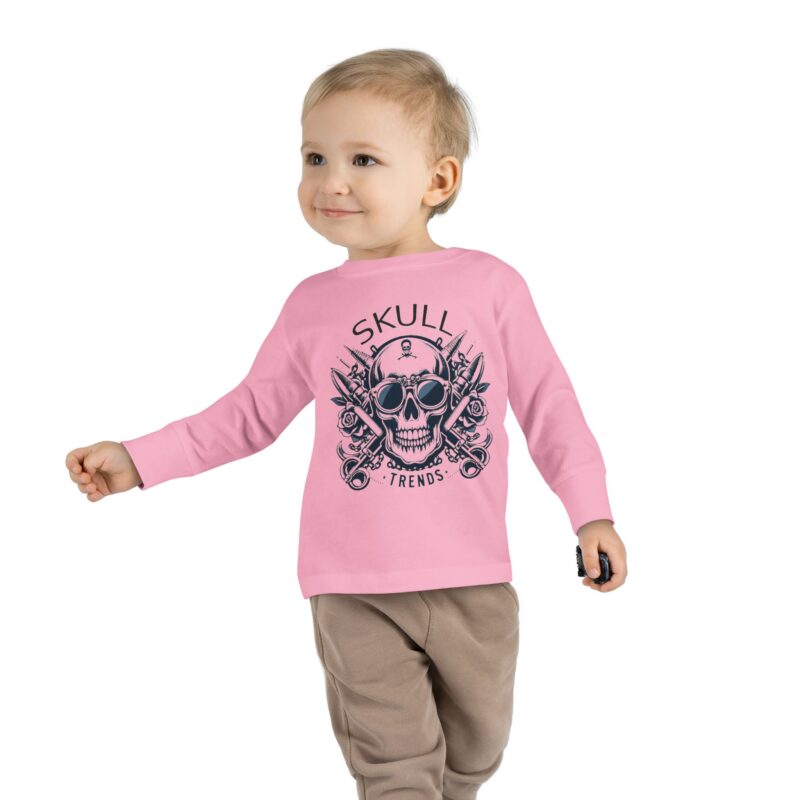 Skull Trends - Toddler Long Sleeve Tee - Image 13