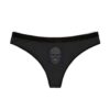 Skull Trends – Black Women’s Thongs