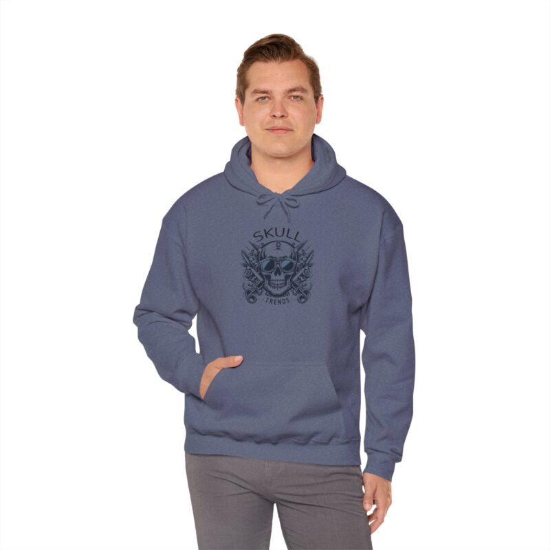 Skull Trends - Unisex Heavy Blend™ Hooded Sweatshirt - Image 126