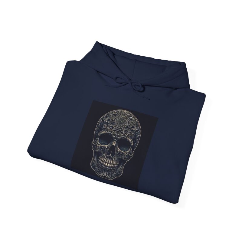 Large Skull - Unisex Heavy Blend™ Hooded Sweatshirt - Image 82