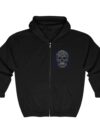 Large Skull – Unisex Heavy Blend™ Full Zip Hooded Sweatshirt