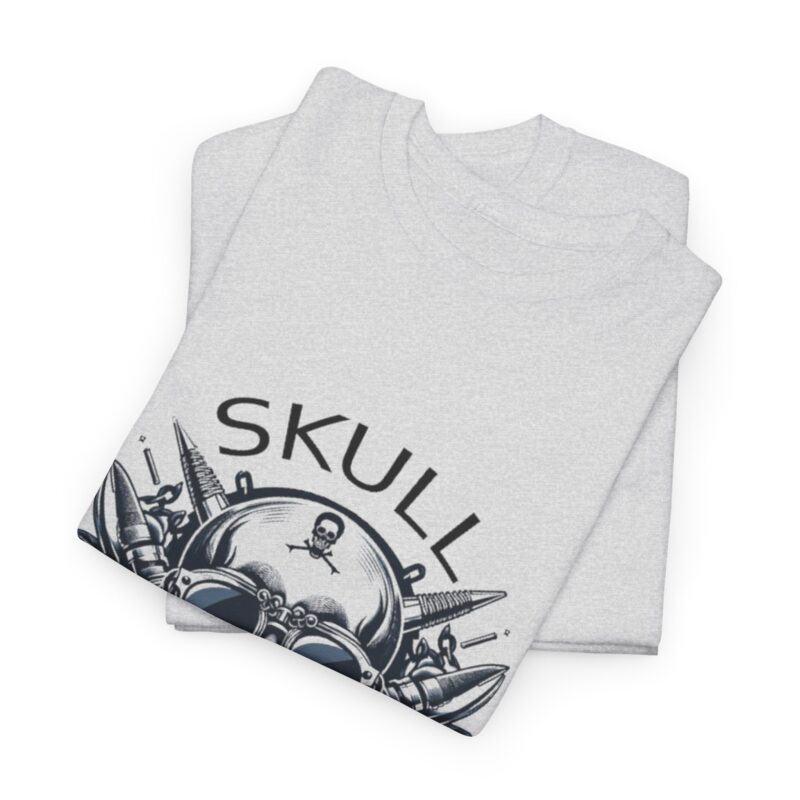 Skull Trends Logo Tshirt - Unisex Heavy Cotton Tee - Image 59