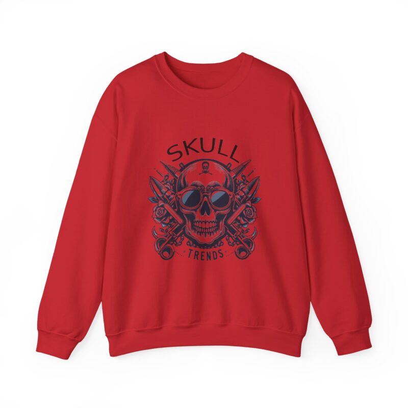 Skull Trends - Unisex Heavy Blend™ Crewneck Sweatshirt - Image 123