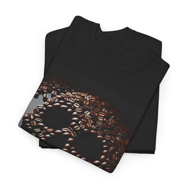 Coffee Skull - Unisex Heavy Cotton Tee - Image 5