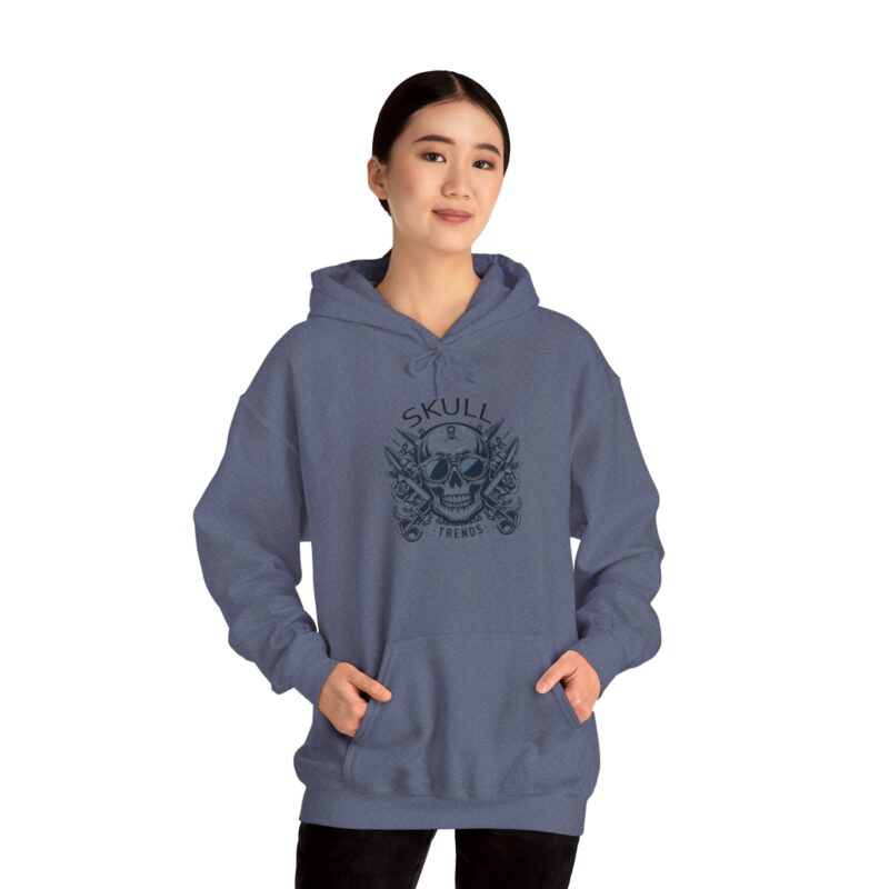 Skull Trends - Unisex Heavy Blend™ Hooded Sweatshirt - Image 123