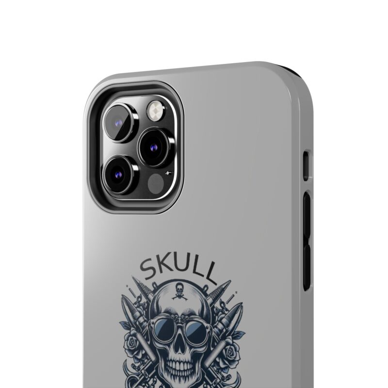 Skull Trends - Grey Phone Tough Phone Cases - Image 50