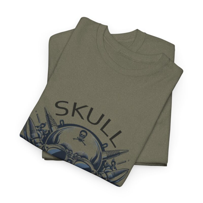 Skull Trends Logo Tshirt - Unisex Heavy Cotton Tee - Image 167