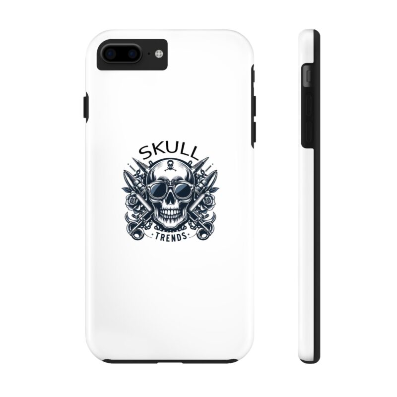 Skull Trends - White Phone Tough Phone Cases - Image 6