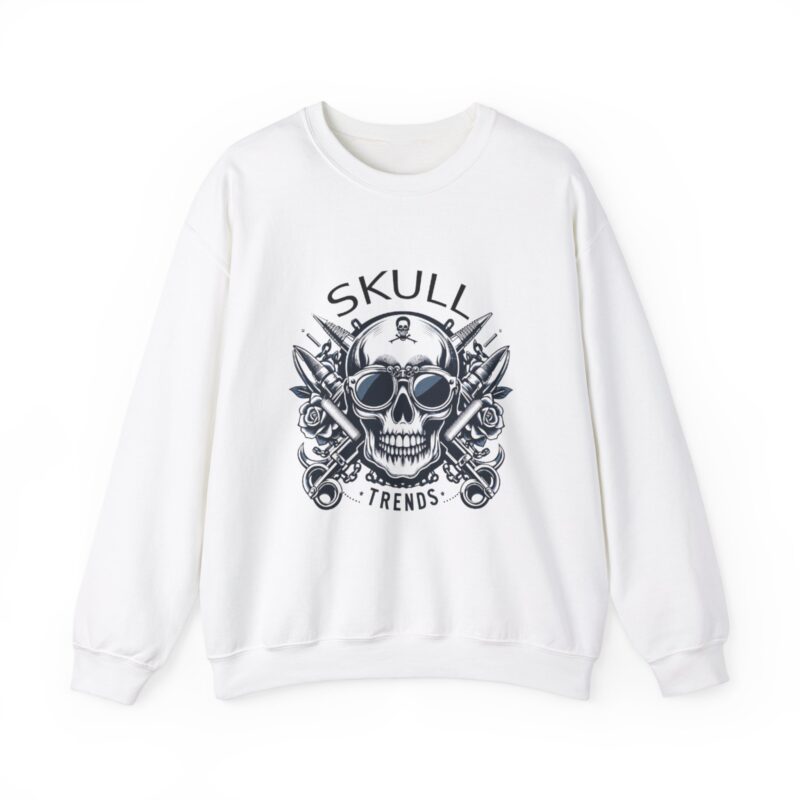 Skull Trends - Unisex Heavy Blend™ Crewneck Sweatshirt - Image 2